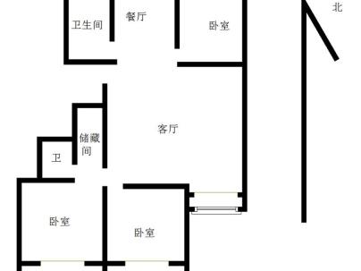 凤凰春城一期 3室 1厅 130平米