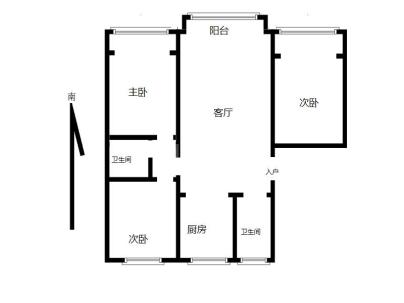 凤凰春城三期 3室 2厅 127.66平米