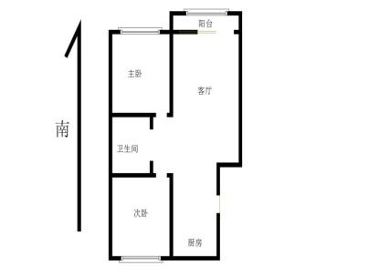 楠枫居 2室 1厅 81.83平米