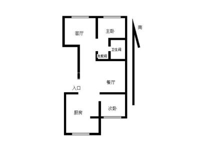北购公寓 2室 2厅 99.53平米