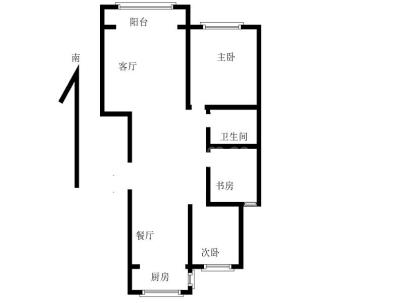 豪门新园 3室 2厅 93.44平米