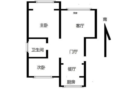 桐林花都 2室 2厅 91.69平米