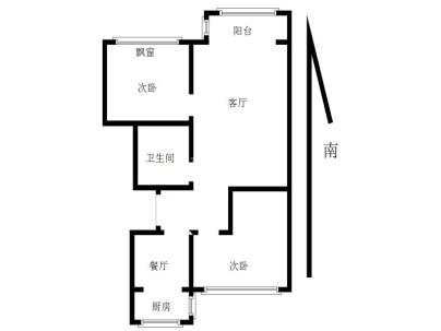 宏泰佳成 2室 1厅 97平米