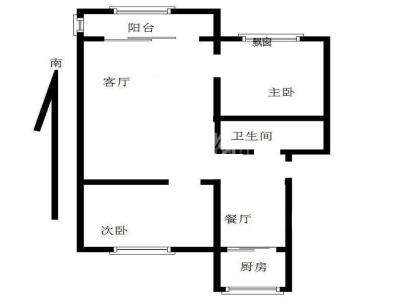 宏泰家园 2室 2厅 81.66平米