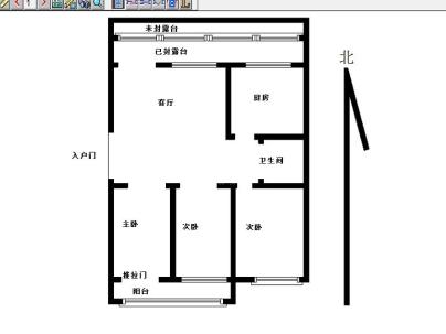 帅府盛典 2室 1厅 86.76平米