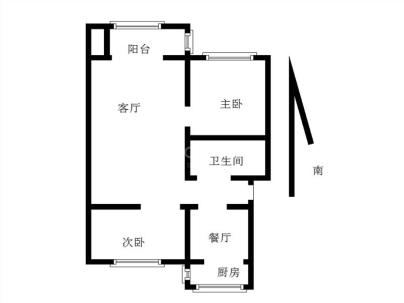滨河家园 2室 2厅 95.4平米