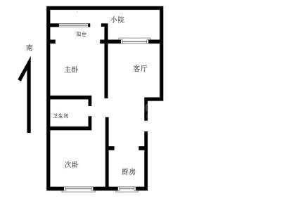 桐林花都 2室 2厅 86.41平米