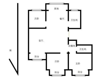 凤凰春城二期 3室 2厅 127平米