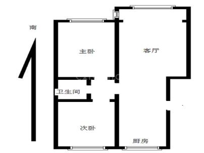 宏泰逸居 2室 1厅 89.27平米