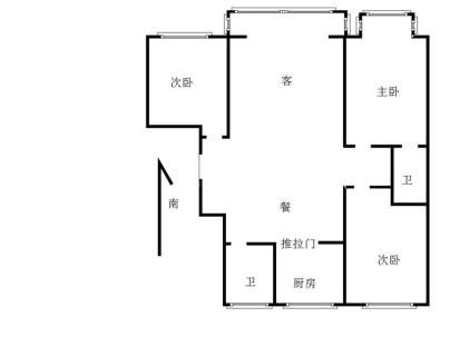 凤凰春城二期 3室 2厅 149.3平米