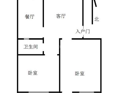 广川办事处宿舍 2室 2厅 97平米