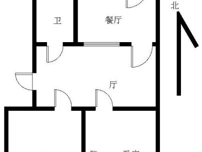 地建宿舍（华联南） 2室 1厅 67.73平米