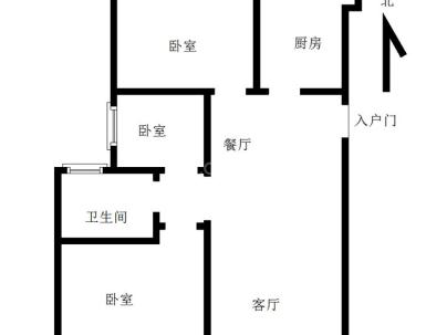 唐人中心 3室 2厅 119.5平米
