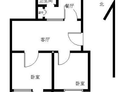 二塑宿舍 2室 1厅 63平米