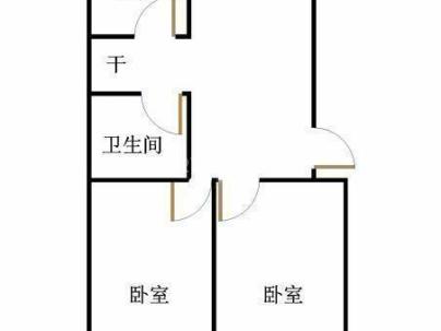 水电十三局北区 2室 1厅 60平米