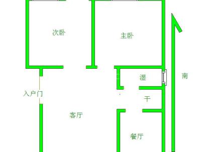 机床厂二宿舍(居馨小区) 2室 2厅 80.66平米