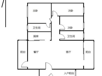 海丰第一城 3室 2厅 143.41平米