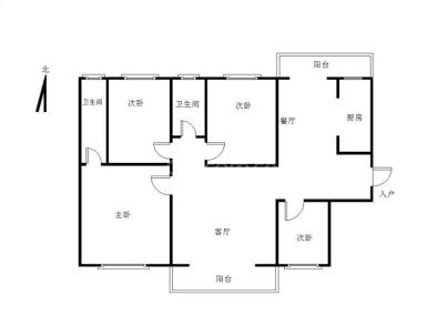 海丰凯旋山庄 4室 2厅 147平米