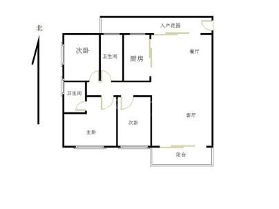 海丰第一城 3室 2厅 143平米