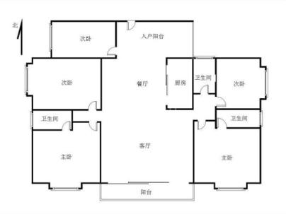 海丰凯旋山庄 5室 2厅 176.03平米