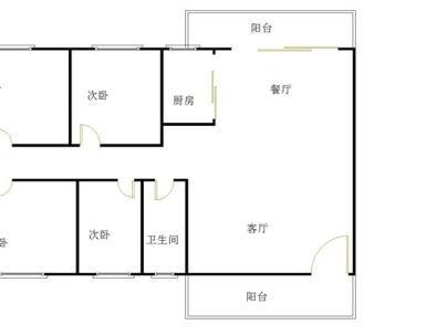 海丰附城鑫湖花园 4室 2厅 153平米