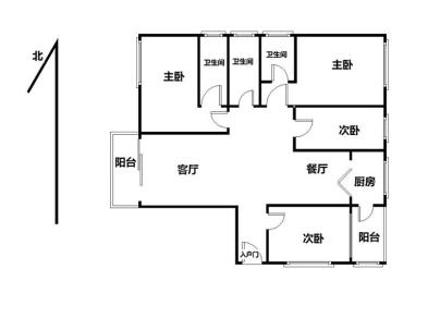 海丰县龙津西二路盛世华夏 4室 2厅 148.05平米