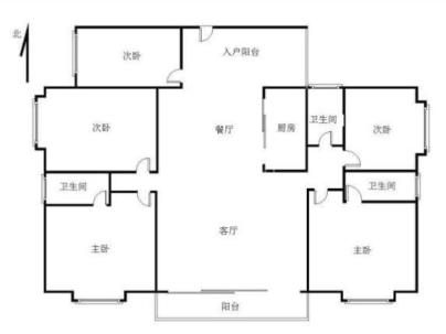 海丰凯旋山庄 4室 2厅 176平米