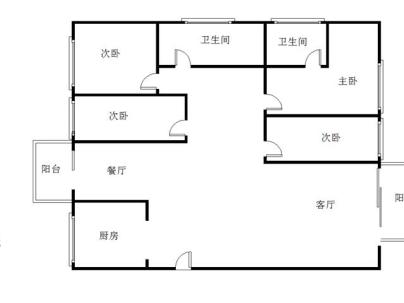 汕尾碧桂园·华附凤凰城一期 4室 2厅 145平米