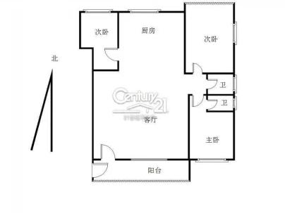 海丰附城上楼村幸福楼 3室 2厅 120平米