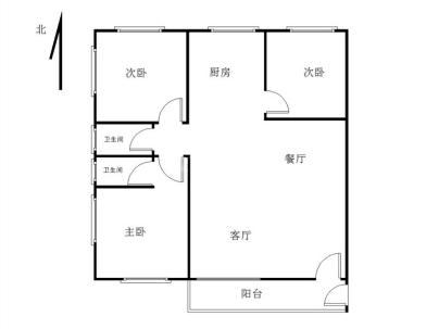 海丰金东方·财富家园7～9期 3室 2厅 125平米