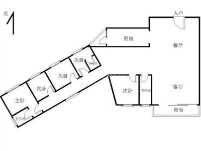 海丰县海城二环西路幸福家园 5室 2厅 180平米