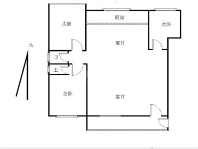 海丰附城上楼村幸福楼 3室 2厅 120平米