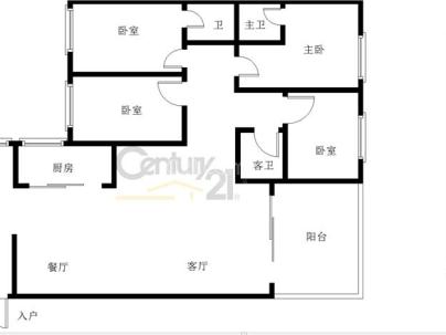 汕尾黄金海岸金玉湾 4室 2厅 177.5平米