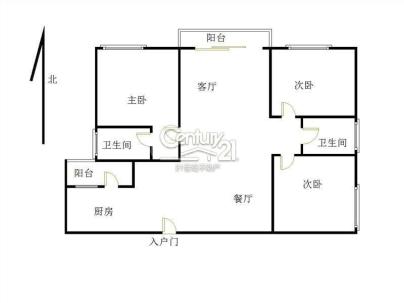 海丰海悦名城 3室 2厅 124.99平米