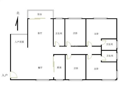 海丰第一城 4室 2厅 178平米