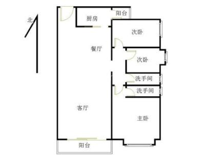 海丰叠翠名城 3室 2厅 136.83平米