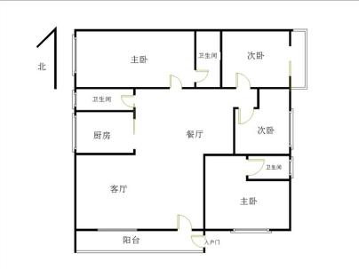 海丰县红城大道西豪丰大厦（南北两小区） 4室 2厅 150平米