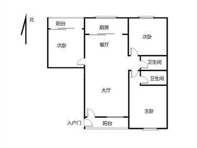 海丰附城324国道华富花园 3室 2厅 114平米