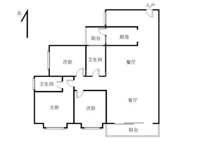 海丰海富豪庭 3室 2厅 127.8平米