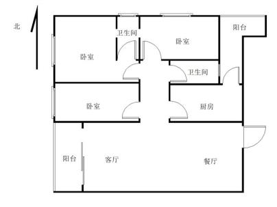 海丰县海城二环西路幸福家园 3室 2厅 128平米