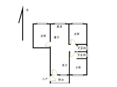 海丰县城东镇石塘南路富旺楼 3室 2厅 95平米