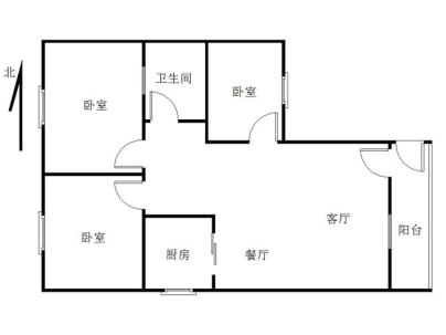 海丰县城东龙山路东富民小区 3室 2厅 72平米