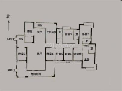 海丰第一城 9室 2厅 331平米