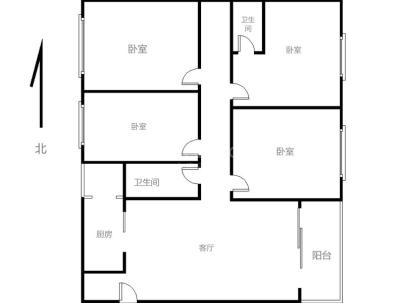 汕尾新墟新兴花园A区 4室 2厅 150平米