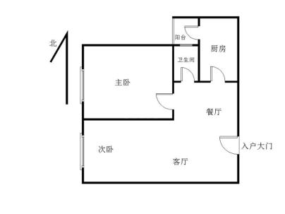 海丰正升华府 2室 1厅 88平米