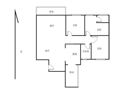 汕尾城区新港街道通航路海景花园 3室 2厅 137.2平米