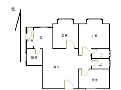 海丰凯旋山庄 3室 2厅 112.26平米