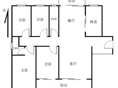 海丰帝景山庄 4室 2厅 157.15平米