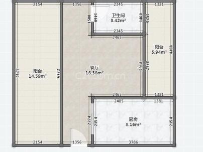 阳新湖滨花园 3室 3厅 190平米