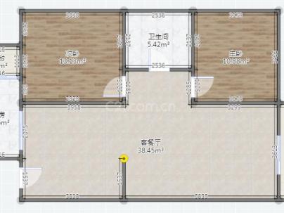 澜桥世家 2室 2厅 94平米